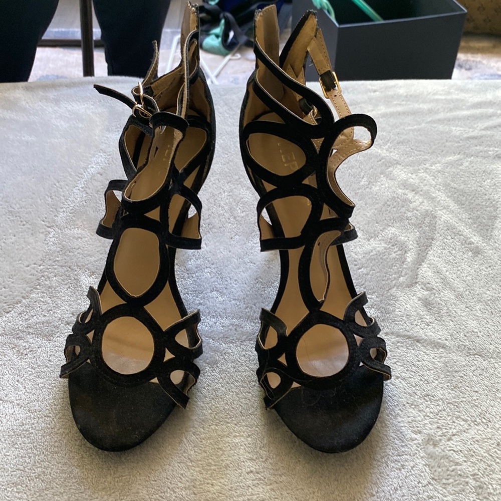 Strappy heels